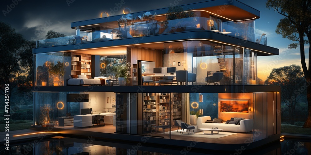 Explore the concept of smart homes and how IoT devices are transforming our living spaces