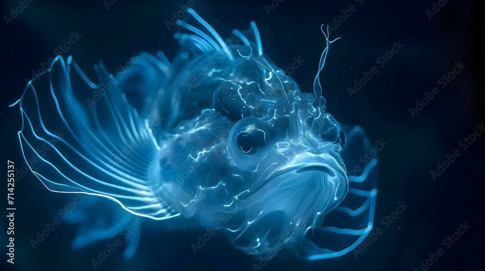 a close up of a fish in the water a close up of a fish in the water