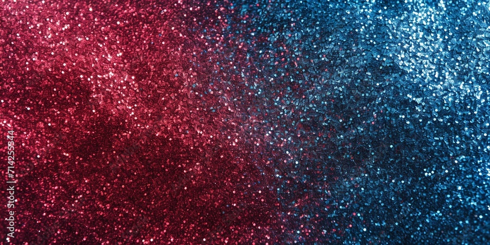 Abstract patriotic red white and blue glitter sparkle background for voting, memorial, labor day and election