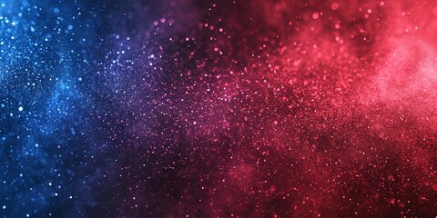 Abstract patriotic red white and blue glitter sparkle background for voting, memorial, labor day and election