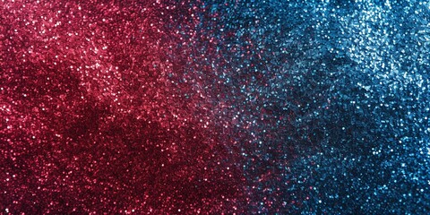 Abstract patriotic red white and blue glitter sparkle background for voting, memorial, labor day and election