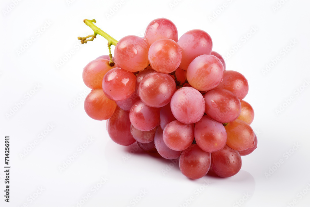 Single branch grape fruit, isolated white background Single branch grape fruit, isolated white background