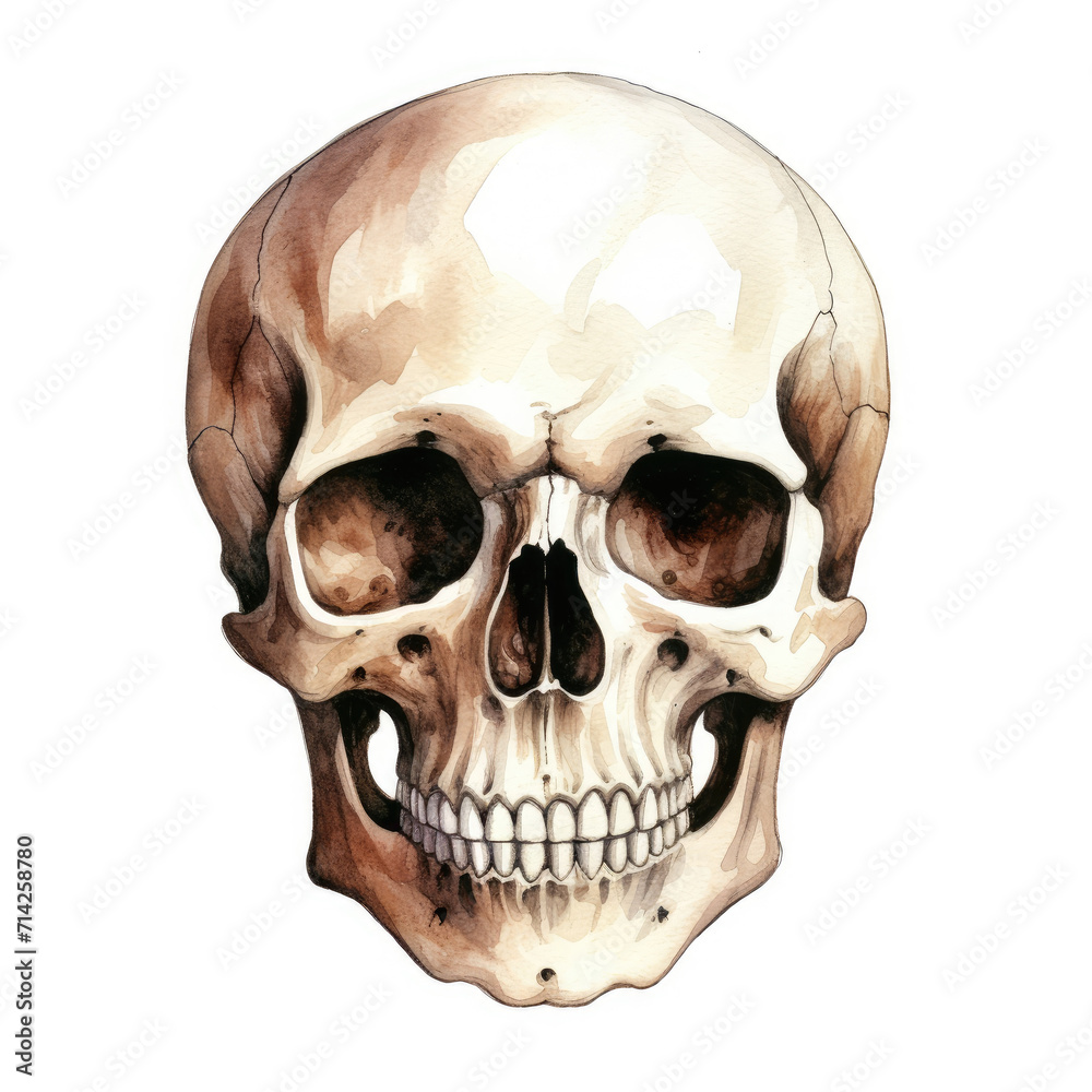 Obraz premium Skull head design