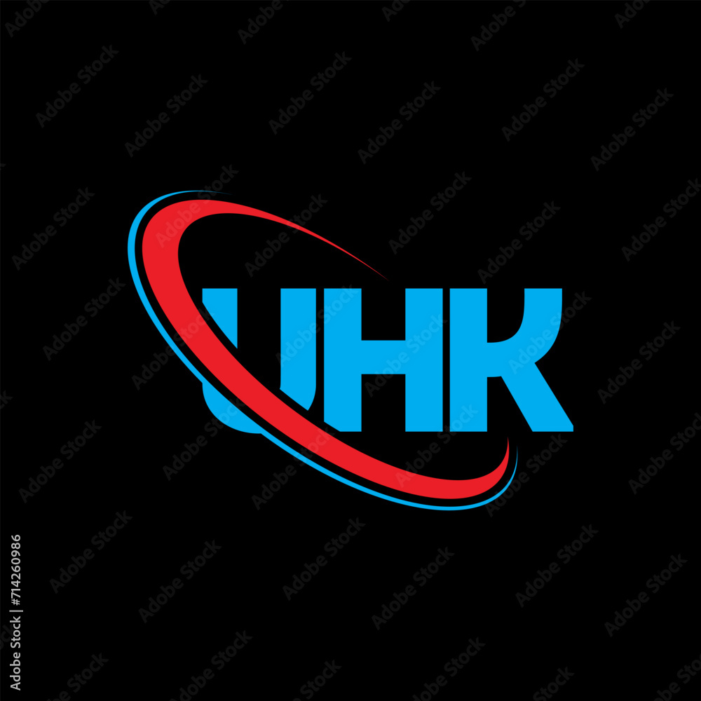 UHK logo. UHK letter. UHK letter logo design. Initials UHK logo linked with circle and uppercase monogram logo. UHK typography for technology, business and real estate brand. UHK logo. UHK letter. UHK letter logo design. Initials UHK logo linked with circle and uppercase monogram logo. UHK typography for technology, business and real estate brand.