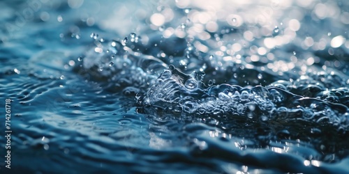 A close-up view of a body of water. Can be used to depict nature, tranquility, or the beauty of water.