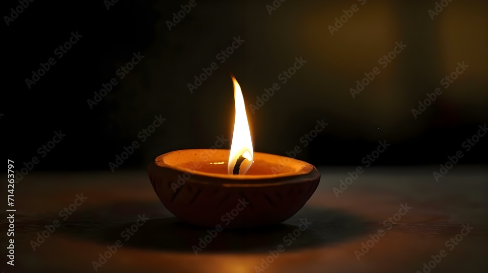 a lit candle sitting on top of a wooden table a lit candle sitting on top of a wooden table