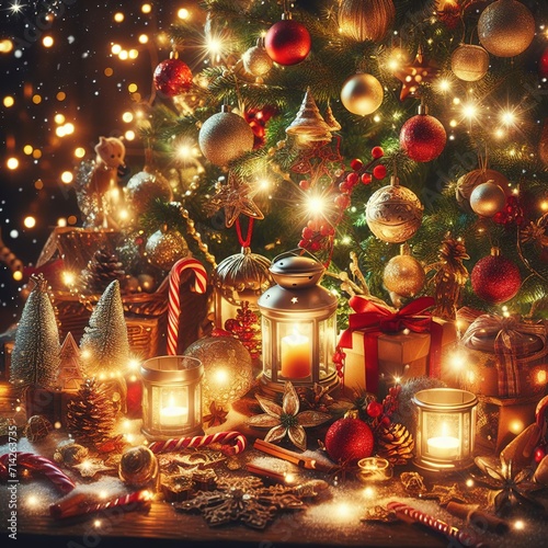 Magical Christmas Moments: Cozy Festive Scene  © Cem