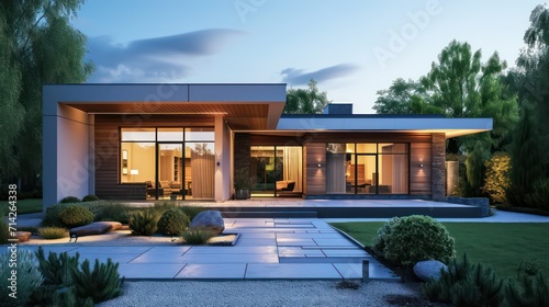 Modern house concept inspiration, ideal for business rental house concepts, homes for sale, and advertisements showcasing luxurious and modern houses