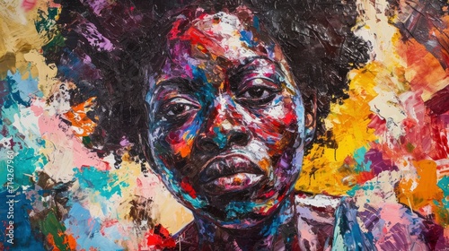 Expressive and vibrant portraits of influential Black figures