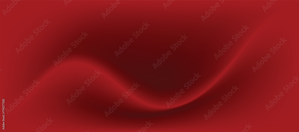 Abstract 3d curved red ribbon on red background. Luxury design style. Vector illustration Abstract 3d curved red ribbon on red background. Luxury design style. Vector illustration