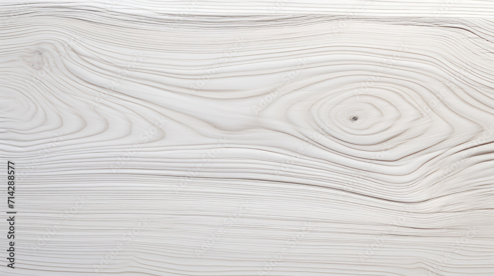 White pattern on wooden surface