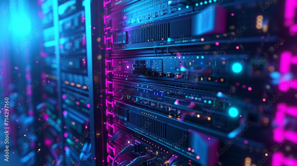 Data center and network devices in high performance operation