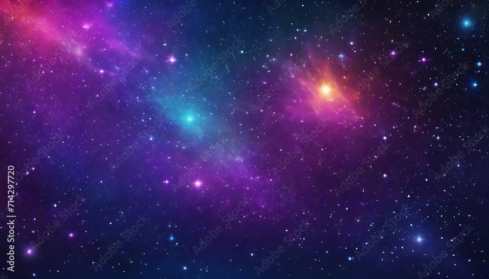 Universe space glitter background illustration cosmic celestial, sparkle astral, nebula comet universe space glitter background