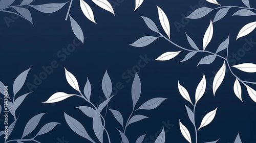 seamless background picture with leaf pattern, leaves, trees, tree branches