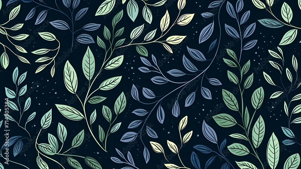 seamless background picture with leaf pattern, leaves, trees, tree branches seamless background picture with leaf pattern, leaves, trees, tree branches