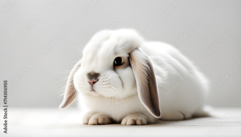 Isolate Cute Rabbit