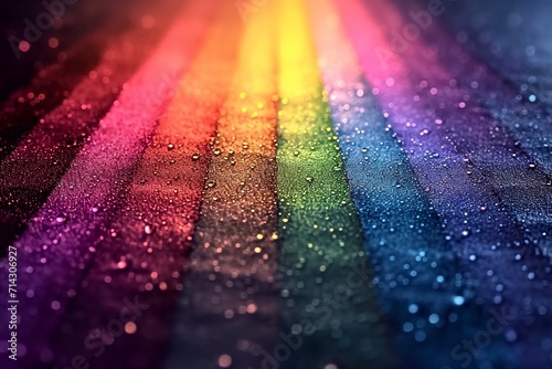 background with raimbow