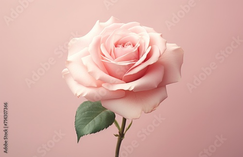 a beautiful pink rose with a large center