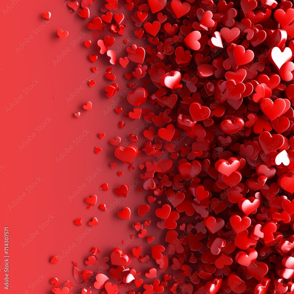 red Valentine's day background with copy space red Valentine's day background with copy space
