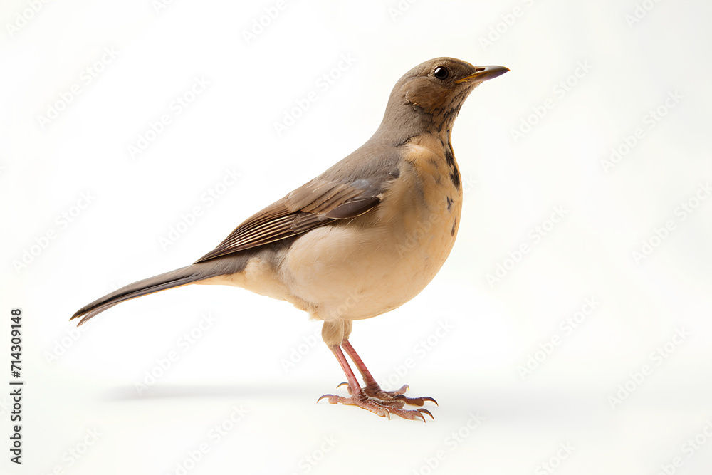 Naklejka premium sparrow isolated on white background