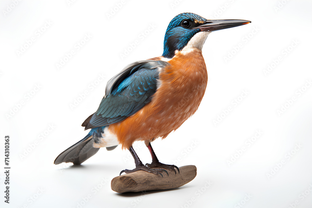 Fototapeta premium heron isolated on white