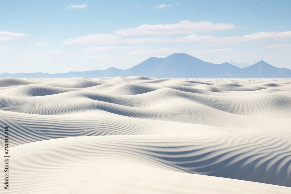 Striped patterns on desert terrain.