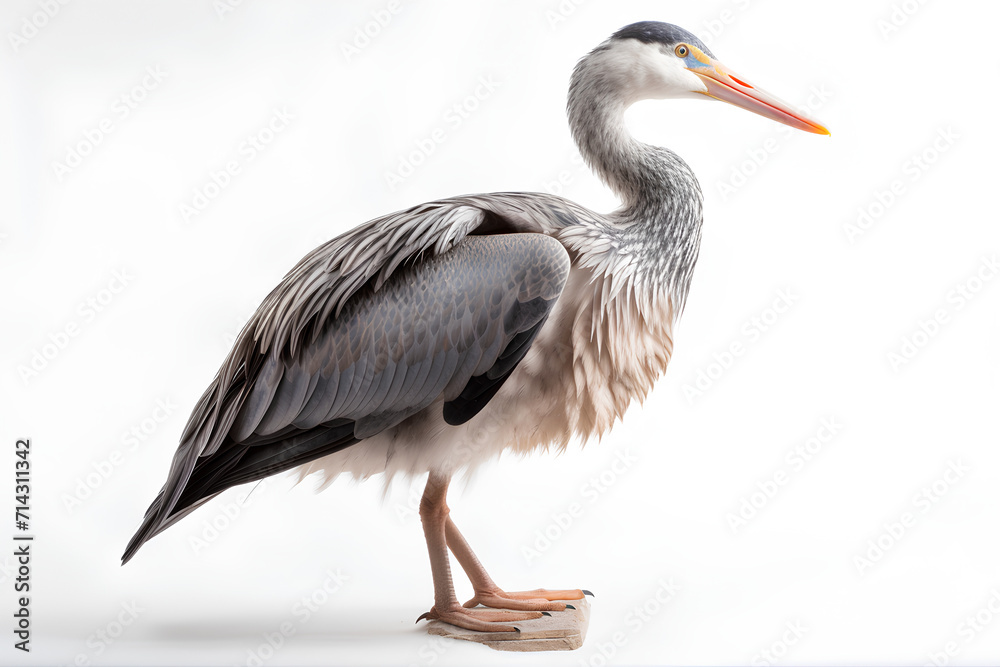 Fototapeta premium black crowned crane