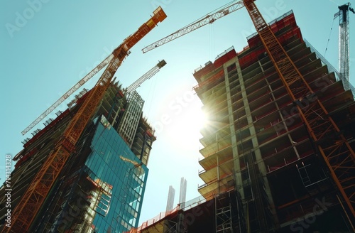 a highrise building is being planned construction