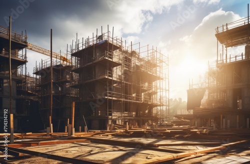 a construction site under construction