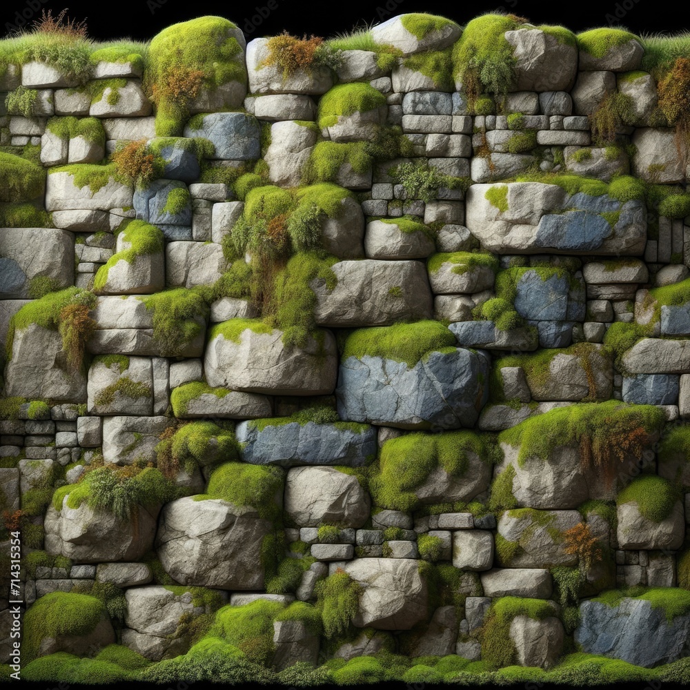 Time-Worn Majesty: Exploring the Charm of an Ancient Stone Wall Time-Worn Majesty: Exploring the Charm of an Ancient Stone Wall