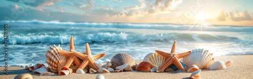  Shells & Starfish Beautify Shores