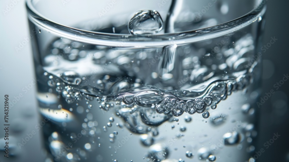 a close up of a glass of water with a drop of water coming out of the top of the glass and the bottom of the glass is filled with water. a close up of a glass of water with a drop of water coming out of the top of the glass and the bottom of the glass is filled with water.