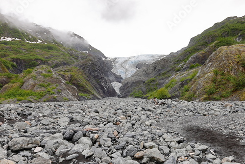 Exit Glacier, Kenai,  Alaska, USA photo