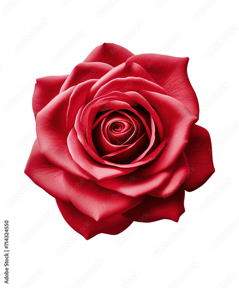 Fototapeta premium illustration of beautiful roses flower for celebrate valentine day ai generated 