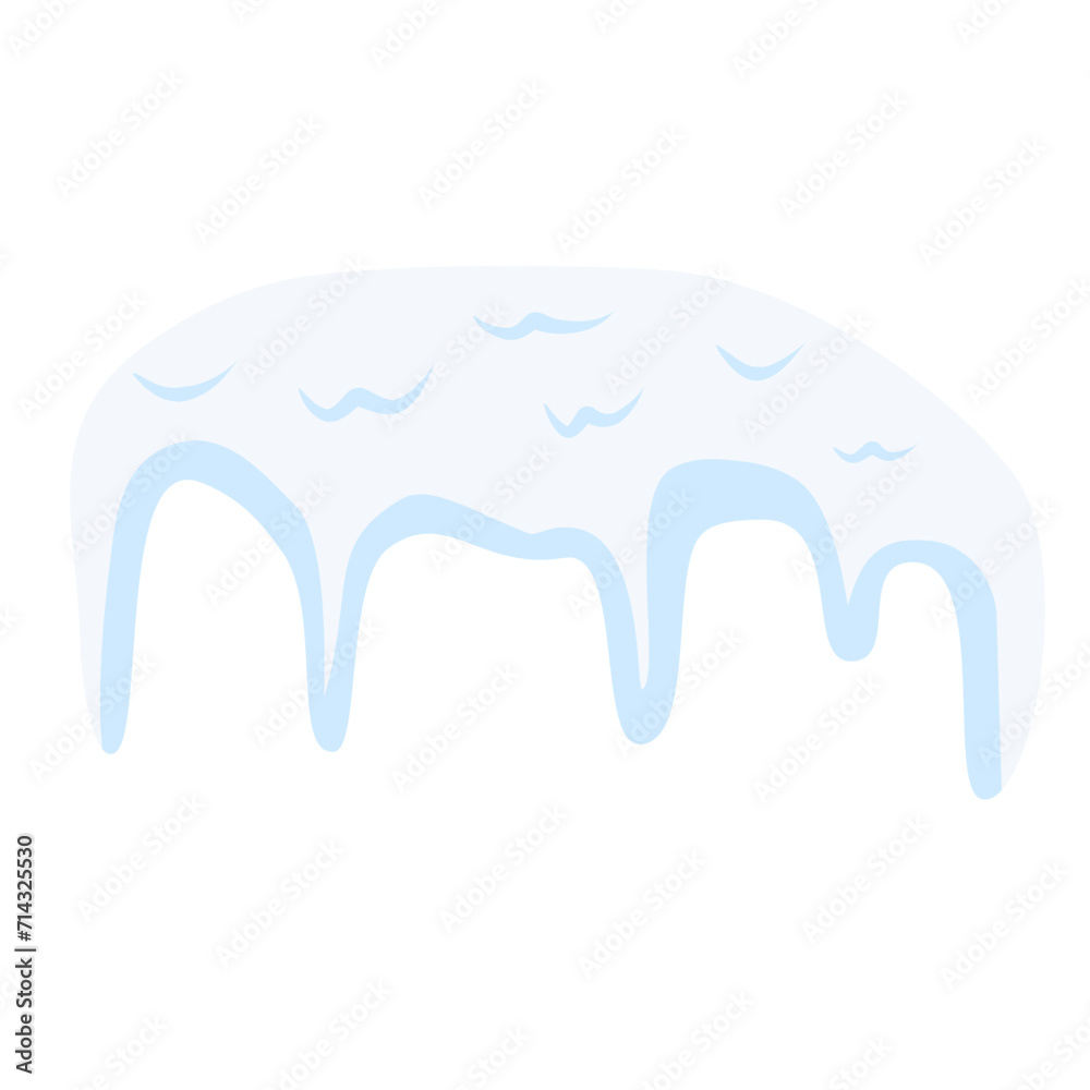 snow cap illustration