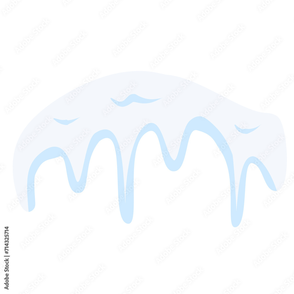 snow cap illustration