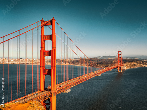 Fototapeta Naklejka Na Ścianę i Meble -  Golden Gate. San Francisco. California. USA
