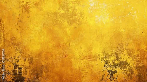 Yellow grunge textured background