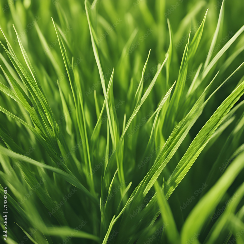 Naklejka premium Grass close-up