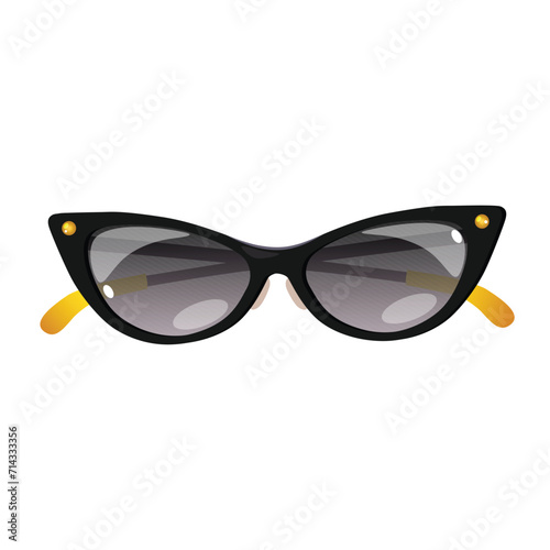 Vector fashionable sunglasses 
