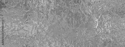 Glass vector art background. Silver metallic effect foil. Glass texture with bokeh for cover design, cards, flyer, poster, banner. Hand drawn illustration.	