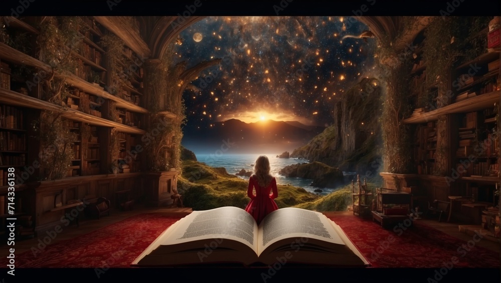 From fantasy worlds to historical events, let an image bring your favorite literary scenes to life on International Book Day.