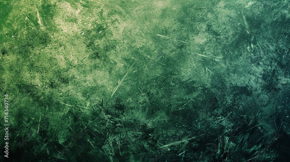 Green background with grunge texture