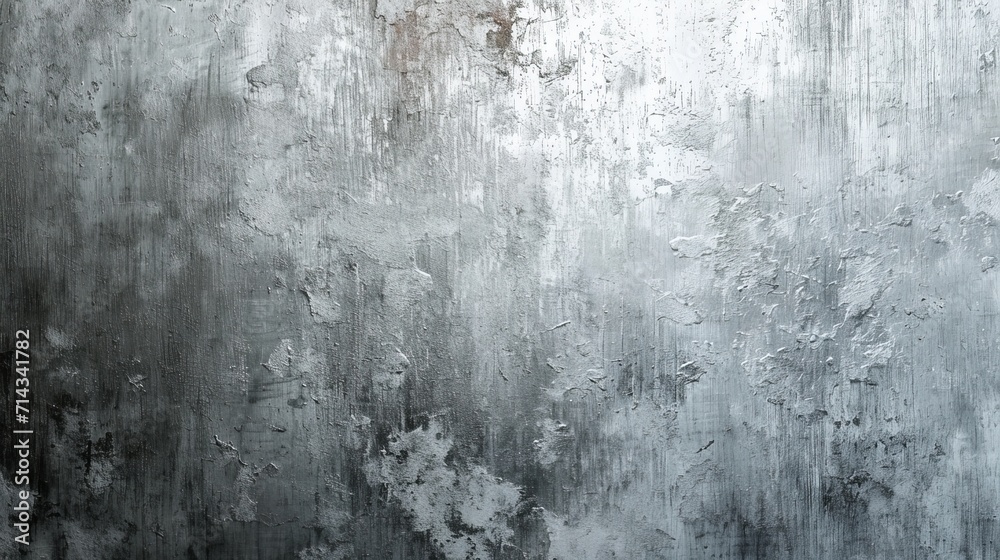 Fototapeta premium Silver background with grunge texture