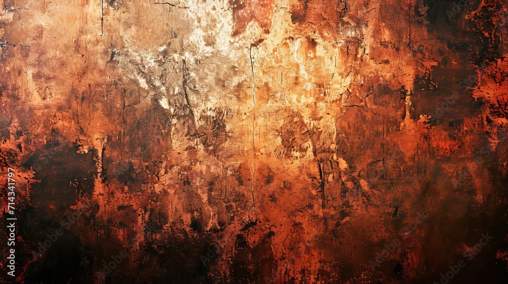 Bronze background with grunge texture