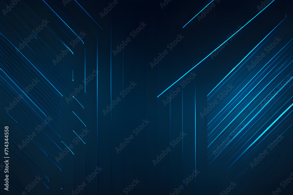 Dynamic Diagonal Light Streaks on Blue Background A captivating ...