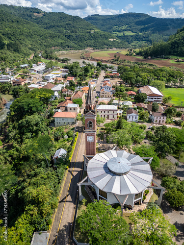 Aerial view of Santa Tereza village photo