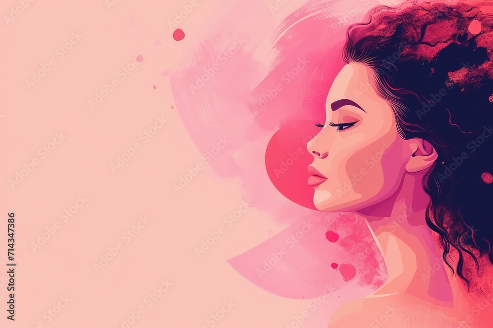 A modern womens day background. A modern womens day background.