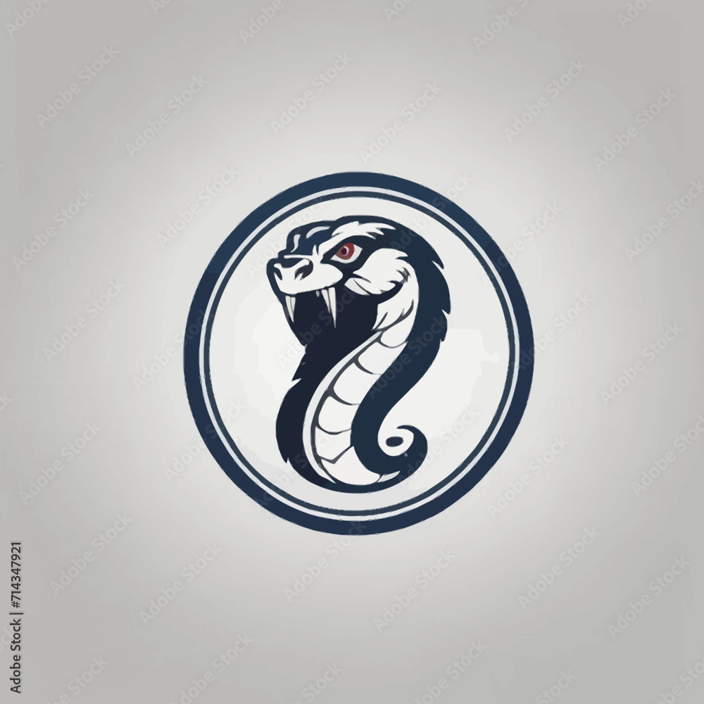 Obraz premium Cobra Logo Eps Format Very Cool Design