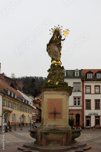 The Old Town, Heidelberg, Baden-Württemberg, Germany